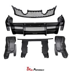 Elva Style Dry Carbon Fiber Rear Bumper Assemble For Mclaren 720S 2017-2022