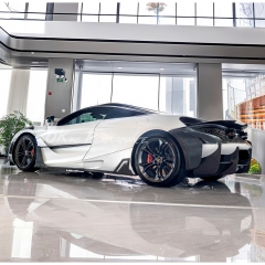 Elva Style Dry Carbon Fiber Rear Bumper Assemble For Mclaren 720S 2017-2022