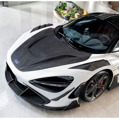 CMST Style Dry Carbon Fiber Front Canards For Mclaren 720S 2017-2022