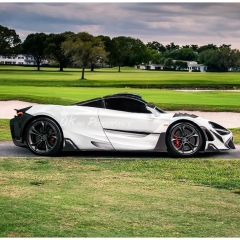 CMST Style Dry Carbon Fiber Side Skirts For Mclaren 720S & 750S 2017-2026