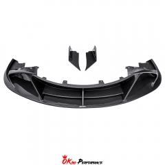 CMST V3 Style Dry Carbon Fiber Front Lip For Mclaren 720S 2017-2022