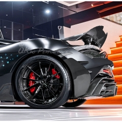 CMST V2 Style Dry Carbon Fiber Rear Diffuser with Underboard For Mclaren 720S & 750S 2017-2026