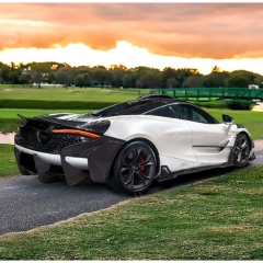 CMST Style Dry Carbon Fiber Side Skirts For Mclaren 720S & 750S 2017-2026