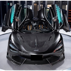 CMST V2 Style Dry Carbon Fiber Front Lip For Mclaren 720S 2017-2022