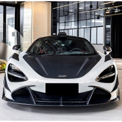 CMST Style Dry Carbon Fiber Front Canards For Mclaren 720S 2017-2022