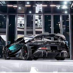 CMST V1 Style Dry Carbon Fiber Rear Diffuser with Underboard For Mclaren 720S & 750S 2017-2026