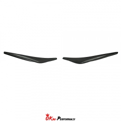 CMST Style Dry Carbon Fiber Front Canards For Mclaren 720S 2017-2022