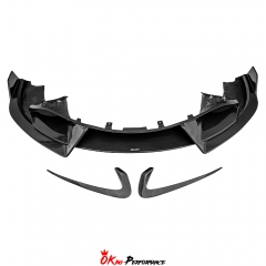 CMST V2 Style Dry Carbon Fiber Front Lip For Mclaren 720S 2017-2022