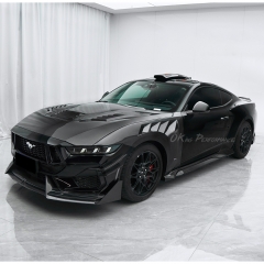 CMST V2 Style Carbon Fiber Front Lip For Ford Mustang Gen7 S650 2024-on