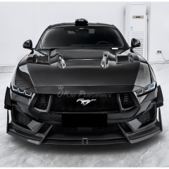 CMST V2 Style Carbon Fiber Front Lip For Ford Mustang Gen7 S650 2024-on