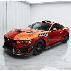 CMST Style Carbon Fiber Hood Bonnet For Ford Mustang Gen7 S650 2024-on