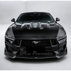 CMST V1 Style Carbon Fiber Front Lip For Ford Mustang Gen7 S650 2024-on