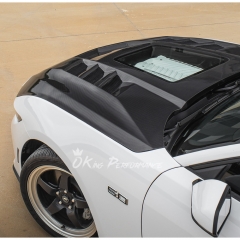 Transparent Style Carbon Fiber Hood For Ford Mustang Gen7 S650 2024-On