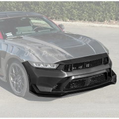 GTD Style Carbon Fiber Front Bumper For Ford Mustang Gen7 S650 2024-on