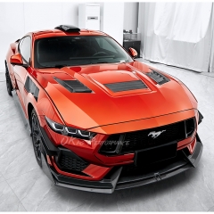 CMST V2 Style Carbon Fiber Front Lip For Ford Mustang Gen7 S650 2024-on