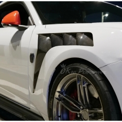 Vented Style Carbon Fiber Fender For Ford Mustang 2024-On
