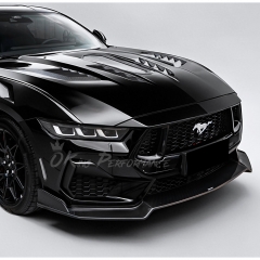 CMST V1 Style Carbon Fiber Front Lip For Ford Mustang Gen7 S650 2024-on