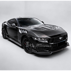 CMST ClearView Style Carbon Fiber Hood Bonnet For Ford Mustang Gen7 S650 2024-on
