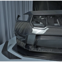 GTD Style Carbon Fiber Front Bumper For Ford Mustang Gen7 S650 2024-on