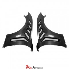 CMST Style Carbon Fiber Front Fenders For Ford Mustang Gen7 S650 2024-on