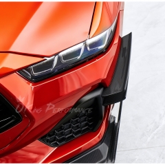CMST Style Carbon Fiber Front Canards For Ford Mustang Gen7 S650 2024-on