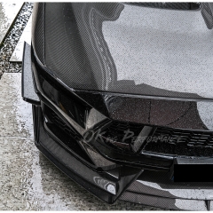 CMST Style Carbon Fiber Front Canards For Ford Mustang Gen7 S650 2024-on