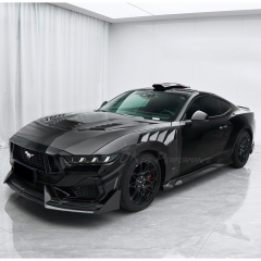 CMST V2 Style Carbon Fiber Side Skirts For Ford Mustang Gen7 S650 2024-on