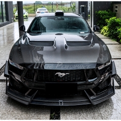 CMST Style Carbon Fiber Front Canards For Ford Mustang Gen7 S650 2024-on