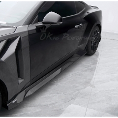 CMST V2 Style Carbon Fiber Side Skirts For Ford Mustang Gen7 S650 2024-on
