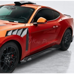 CMST V2 Style Carbon Fiber Side Skirts For Ford Mustang Gen7 S650 2024-on