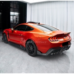 CMST V2 Style Carbon Fiber Side Skirts For Ford Mustang Gen7 S650 2024-on