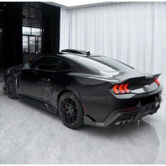 CMST V2 Style Carbon Fiber Side Skirts For Ford Mustang Gen7 S650 2024-on