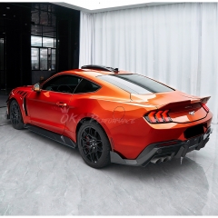 CMST V2 Style Carbon Fiber Rear Diffuser For Ford Mustang Gen7 S650 2024-On
