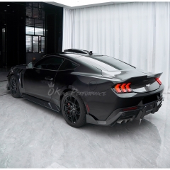 CMST V2 Style Carbon Fiber Rear Diffuser For Ford Mustang Gen7 S650 2024-On
