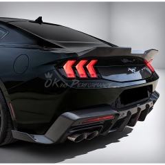 CMST Style Carbon Fiber Rear Trunk Bootlid For Ford Mustang Gen7 S650 2024-On