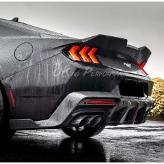 CMST V1 Style Carbon Fiber Rear Diffuser For Ford Mustang Gen7 S650 2024-On
