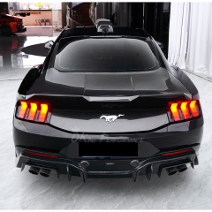 CMST V2 Style Carbon Fiber Rear Diffuser For Ford Mustang Gen7 S650 2024-On