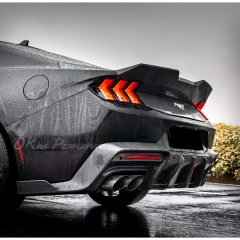 CMST Style Carbon Fiber Rear Trunk Bootlid For Ford Mustang Gen7 S650 2024-On