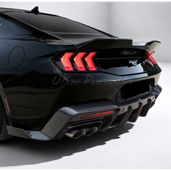 CMST V1 Style Carbon Fiber Rear Diffuser For Ford Mustang Gen7 S650 2024-On