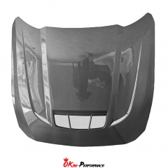 LM Style Carbon Fiber Hood Bonnet For Ford Mustang Gen7 S650 2024-On
