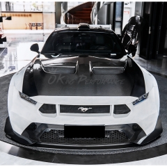 GTD WideBody Style Partial Carbon Fiber Wide Body Kits For Ford Mustang Gen7 S650 2024-On