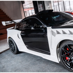 GTD WideBody Style Partial Carbon Fiber Wide Body Kits For Ford Mustang Gen7 S650 2024-On
