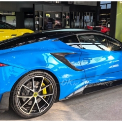 CMST Style Dry Carbon Fiber Side Vents Trim For Lotus Emira