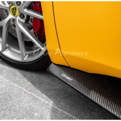 CMST Style Dry Carbon Fiber Side Skirts For Lotus Emira