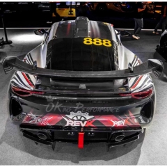 CMST V1 Style Dry Carbon Fiber Rear Diffuser For Lotus Emira