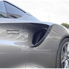 CMST Style Dry Carbon Fiber Side Vents Trim For Lotus Emira