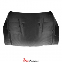 TopSecret Style Dry Carbon Fiber Hood Bonnet For Nissan R35 GTR 2008-2026