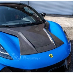 CMST Style Dry Carbon Fiber Hood Bonnet For Lotus Emira