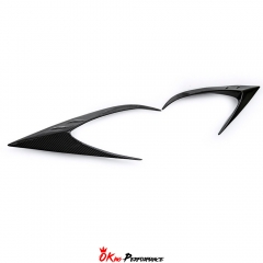 CMST Style Dry Carbon Fiber Side Vents Trim For Lotus Emira