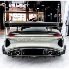 CMST Style Dry Carbon Fiber Rear Spoiler Wing For Lotus Emira